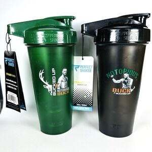 Perfect Shaker Bucked Up x Notorious Buck Set of 2 Shaker Cups 28oz Leakproof